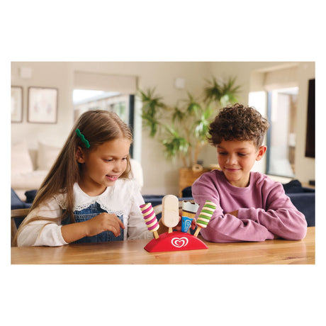 Casdon Set of 3 Play Ice Creams with Stand