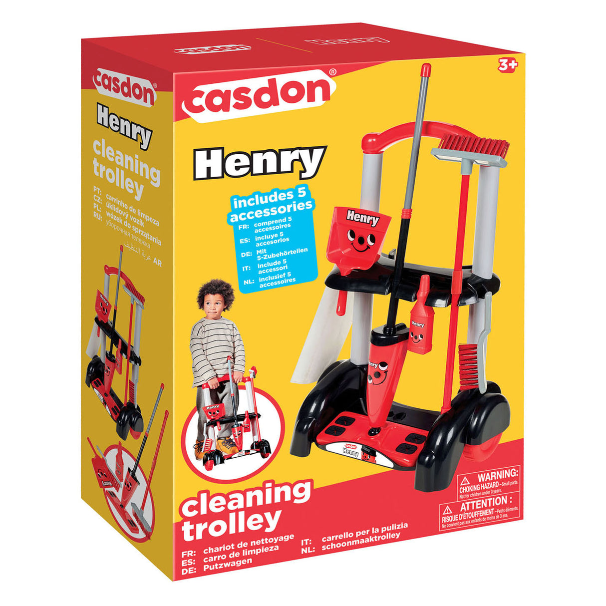 Casdon cleaning trolley Henry