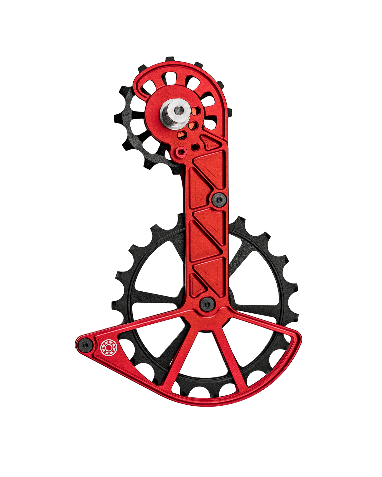 Ball derailleur part Colossus oversized ceramic red