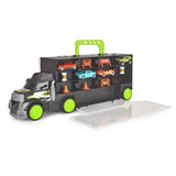 Dickie Transporter met 4 Die-cast Auto's en Accessoires