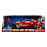 De Jada Marvel Iron Man 2016 Chevy Camaro ss 1:24