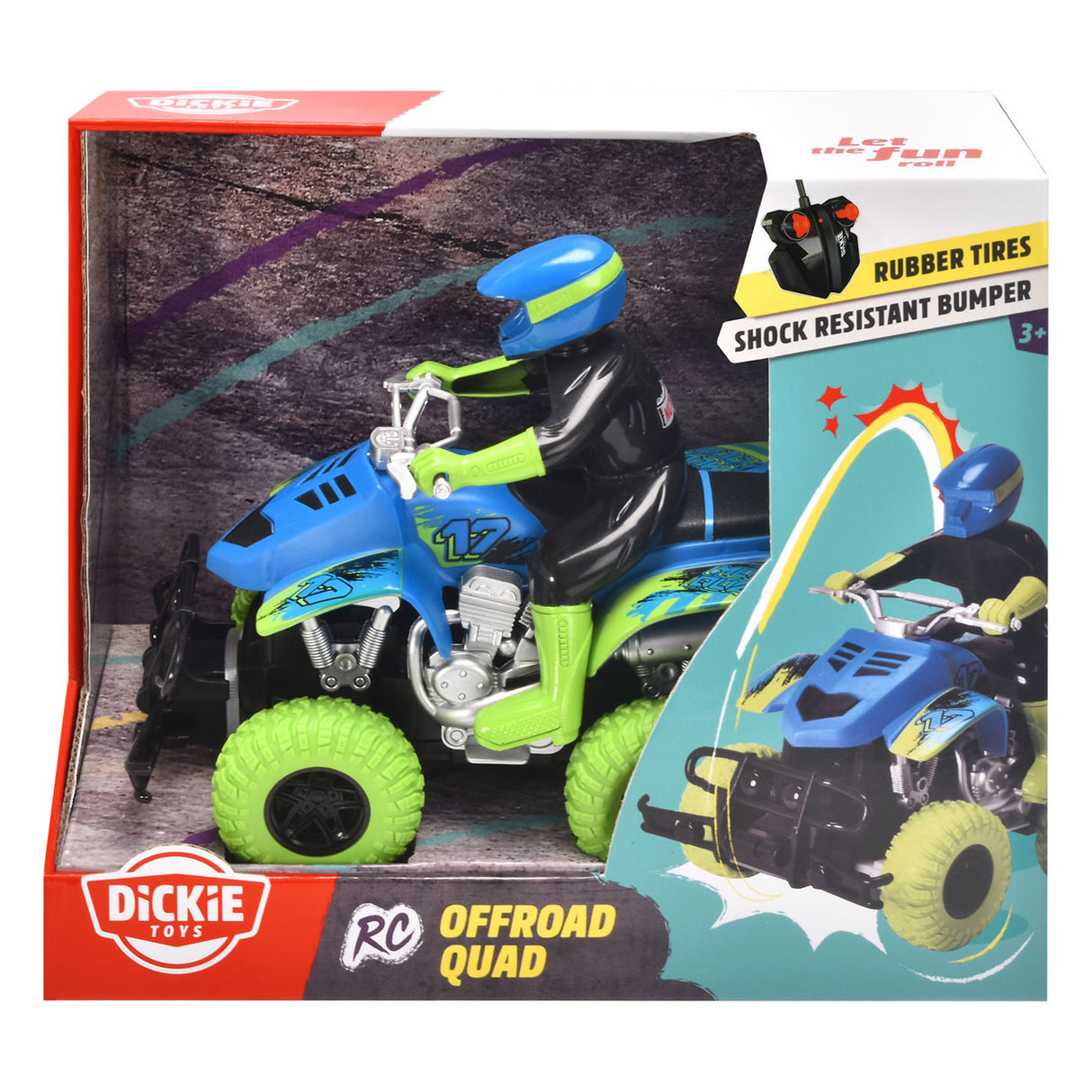 Dickie RC Offroad Quad steuerbares Auto