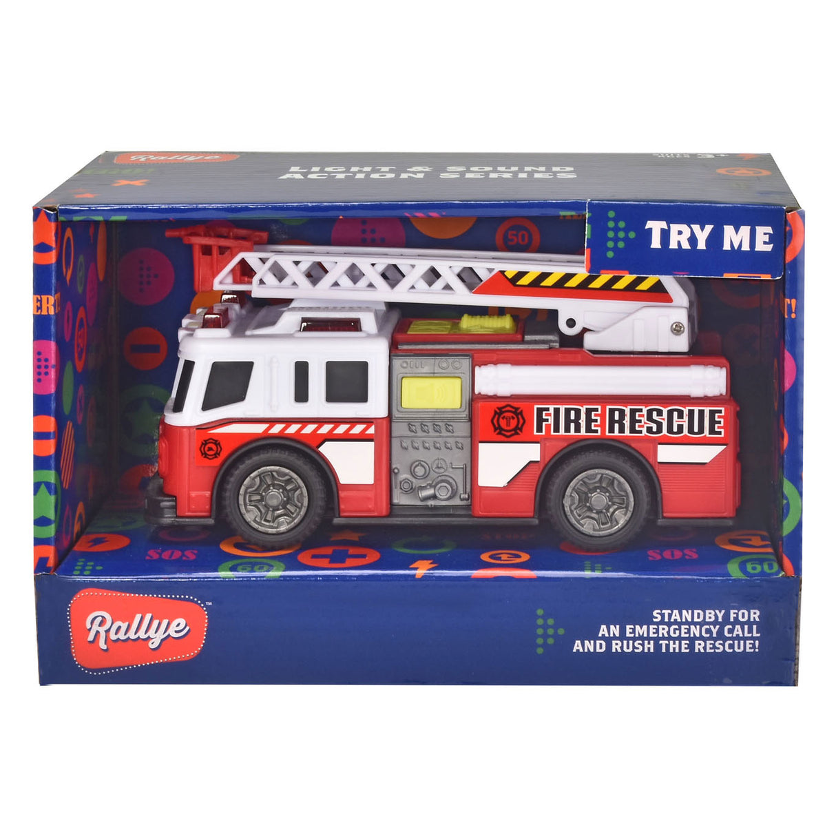 Dickie fire truck with light and sound