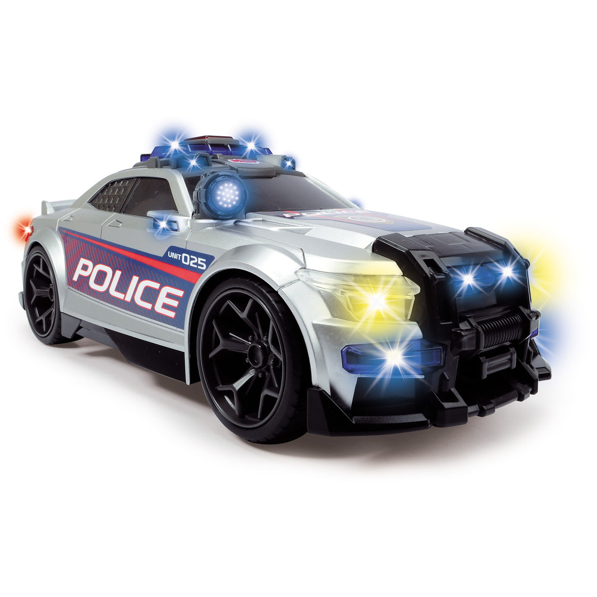 Dickie Police Car Street mit Licht und Klang