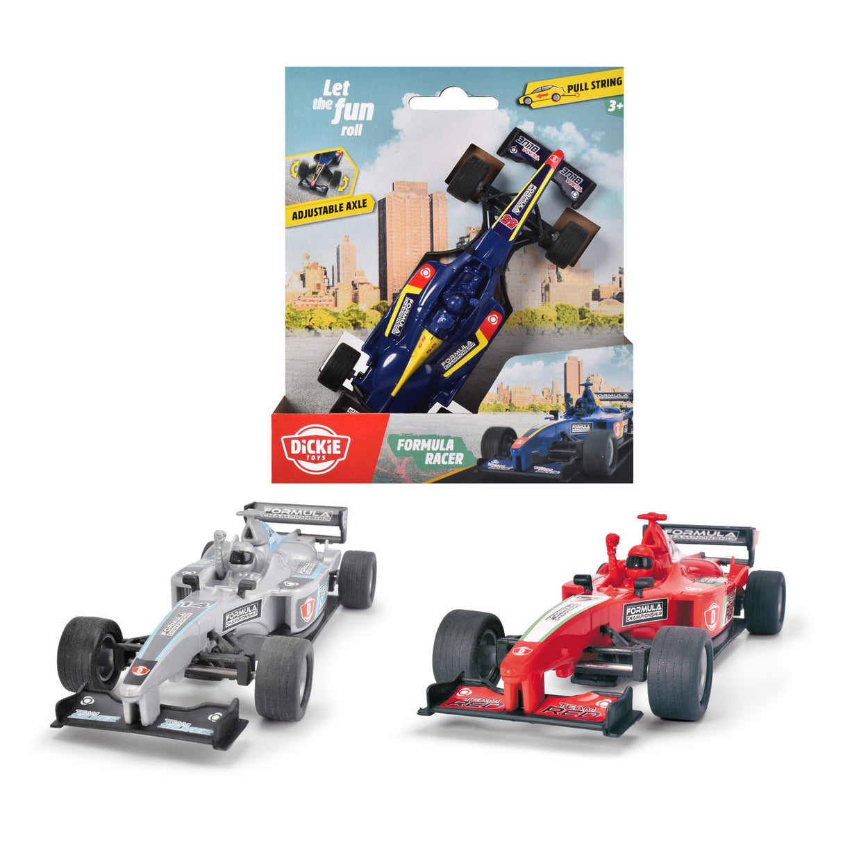 Závodní auto Dickie Formula Racer