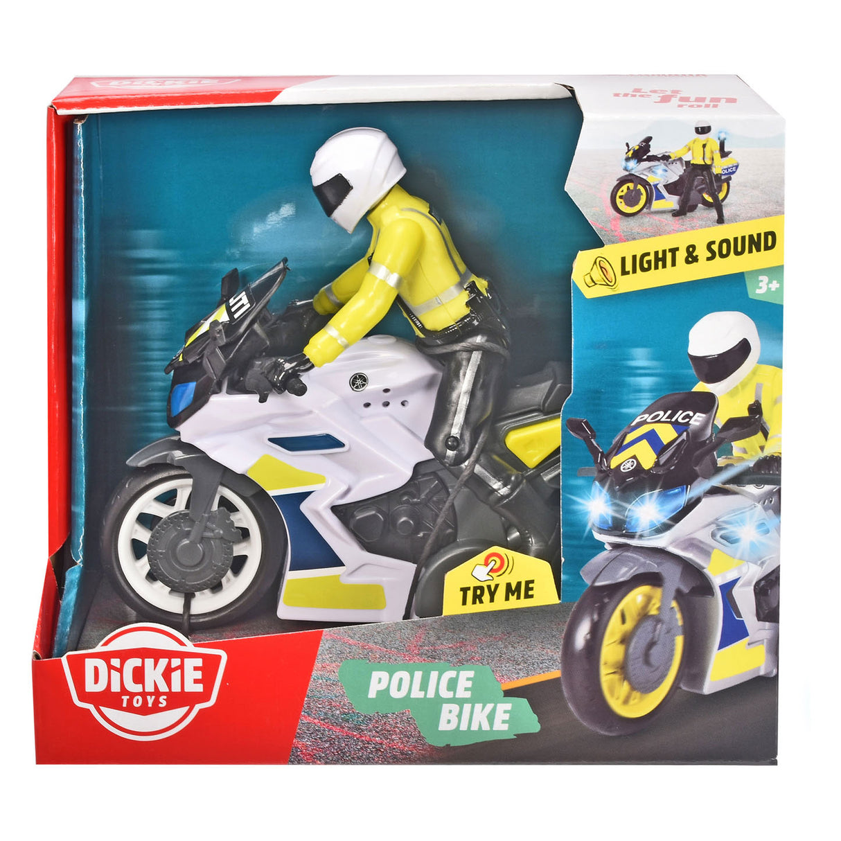 Dickie policijski motor z agentom