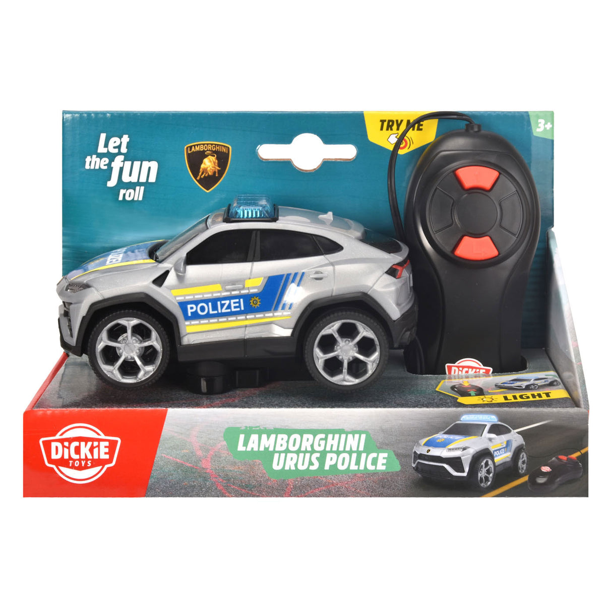 Dickie RC Usheable Auto Urus policija