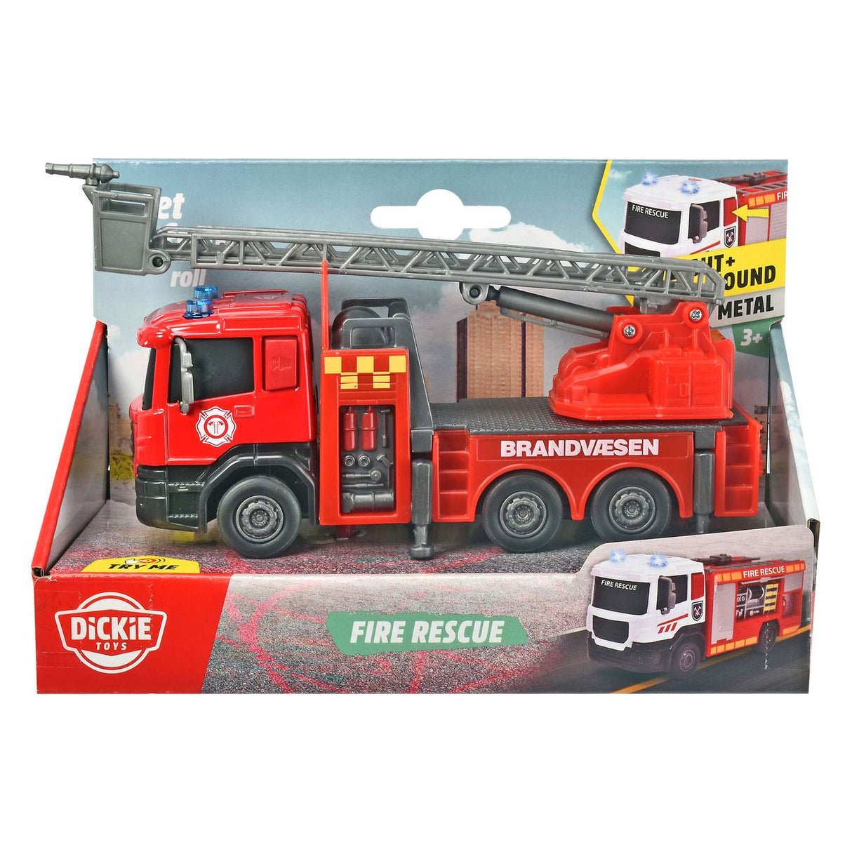 Dickie fire truck metal