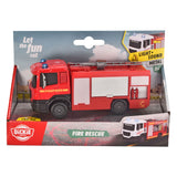 Dickie fire truck metal