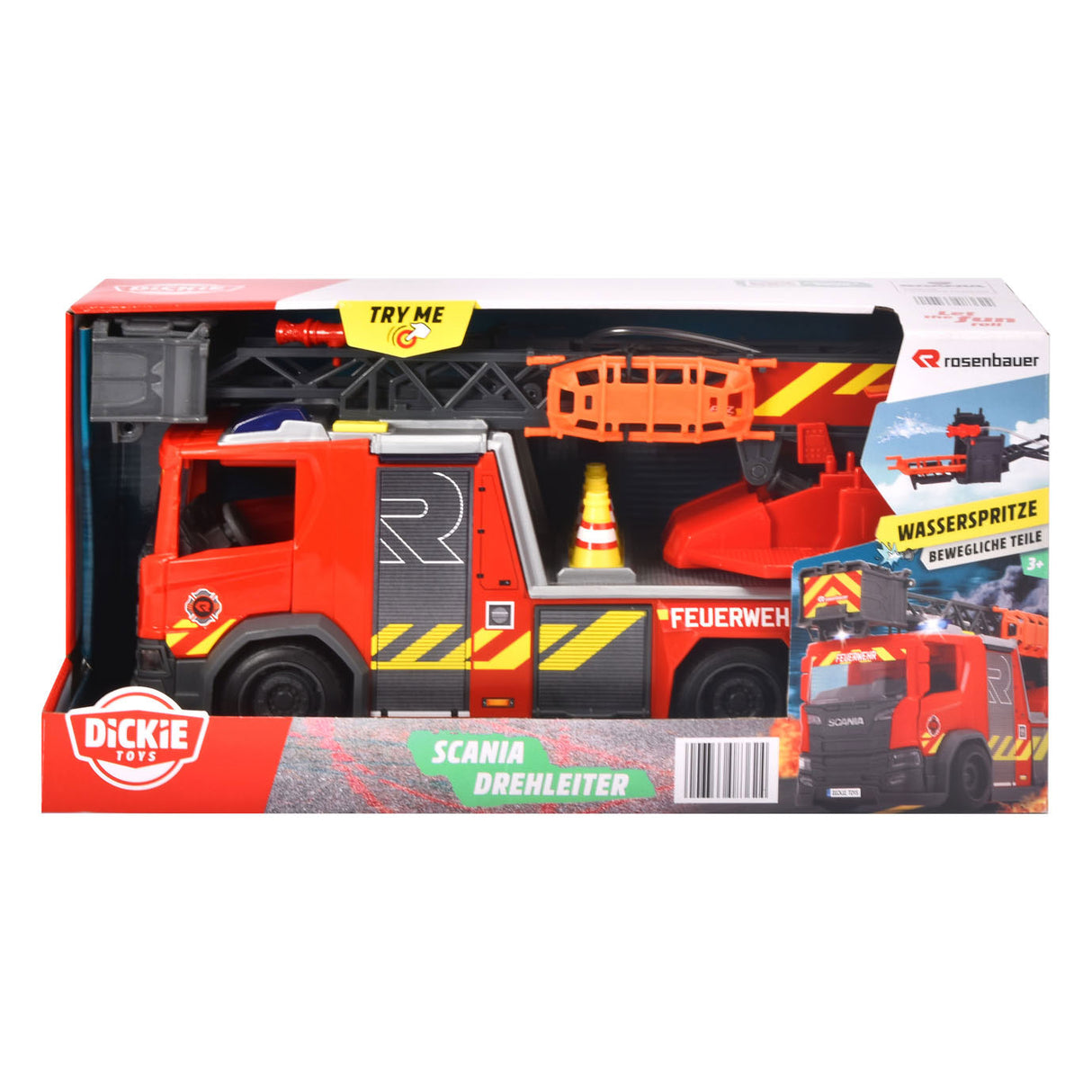 Dickie Fire Truck mit Wassersprühgerät