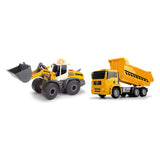 Dickie Construction Vehicles, 2 -Set von 2