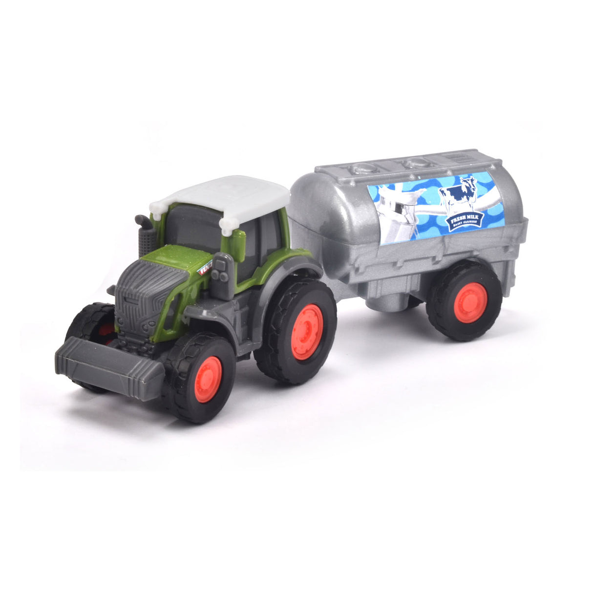 Dickie Fendt Micro Farmer Tractor con carro de leche