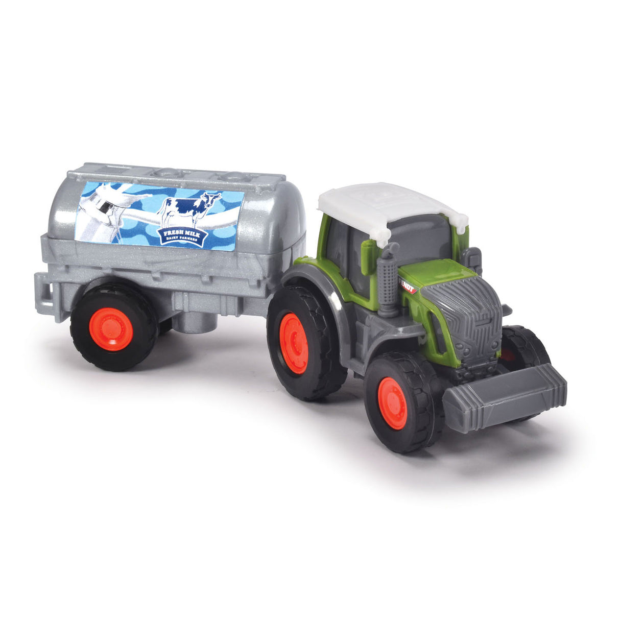 Dickie Fendt Micro Farmer Tractor con carro de leche