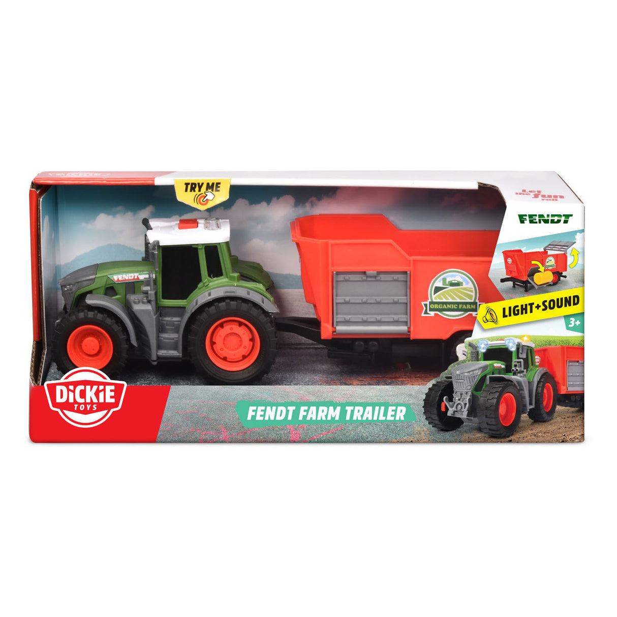 Dickie Fendt Tractor con trailer