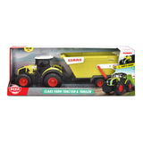 Dickie Claas tractor with tipping trailer