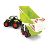Dickie Claas tractor with tipping trailer
