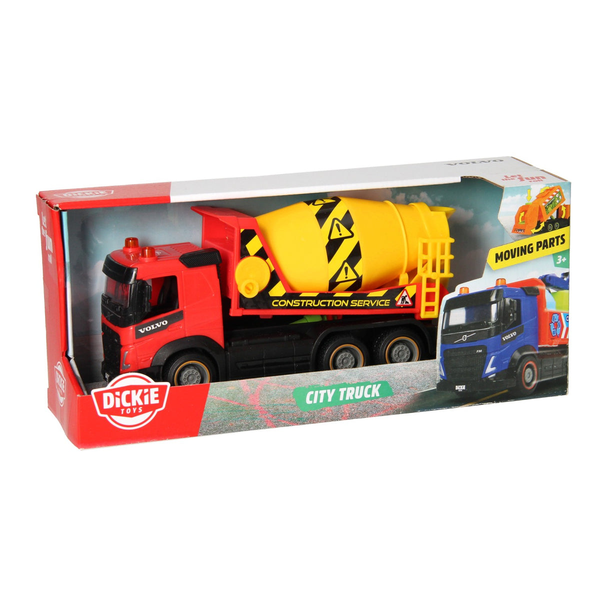 Dickie City Camion Camionnette Mixer Camion rout