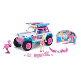 Dickie Flamingo Jeep con figura de juego