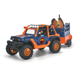 Dickie Dino Jeep with trailer play set