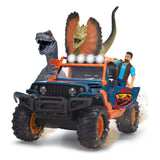 Dickie Dino Jeep with trailer play set