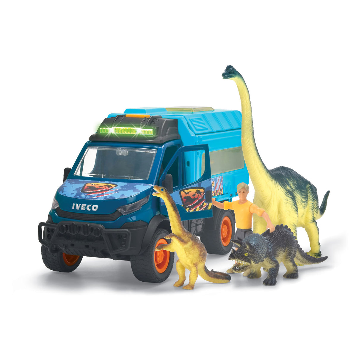 Dickie Dino World Lab Truck Play Set