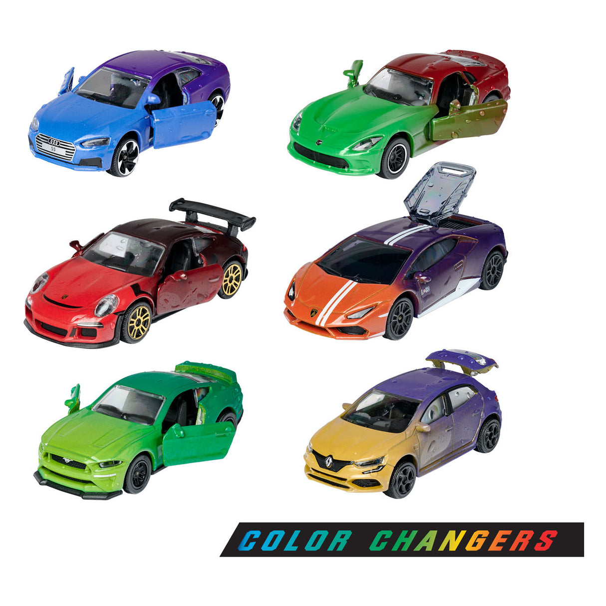 Majorette color changers car