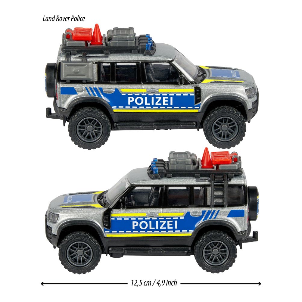 Majorette Land Rover Police