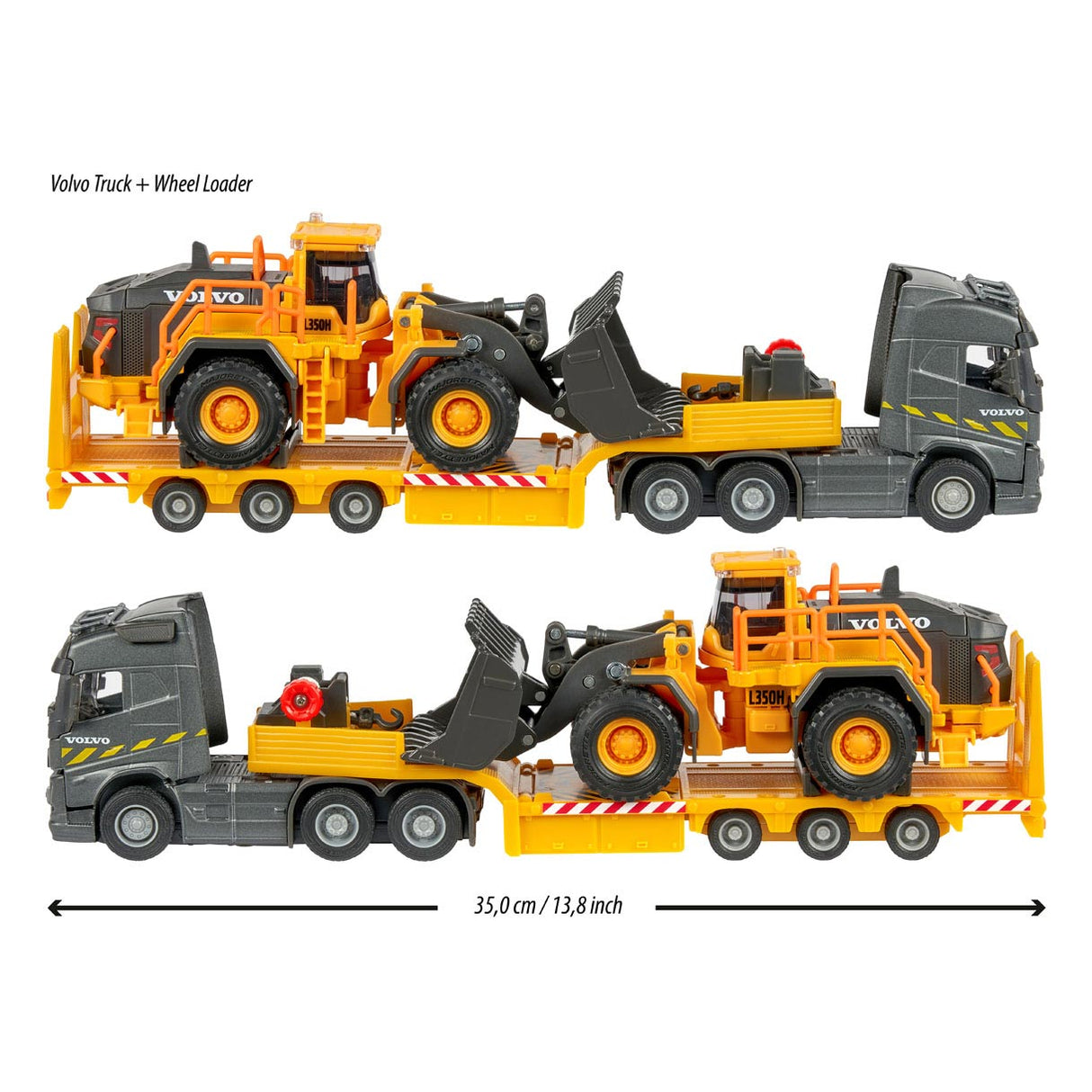 Majorette Volvo truck with Shovel