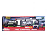 Majorette land rover with horse trailer