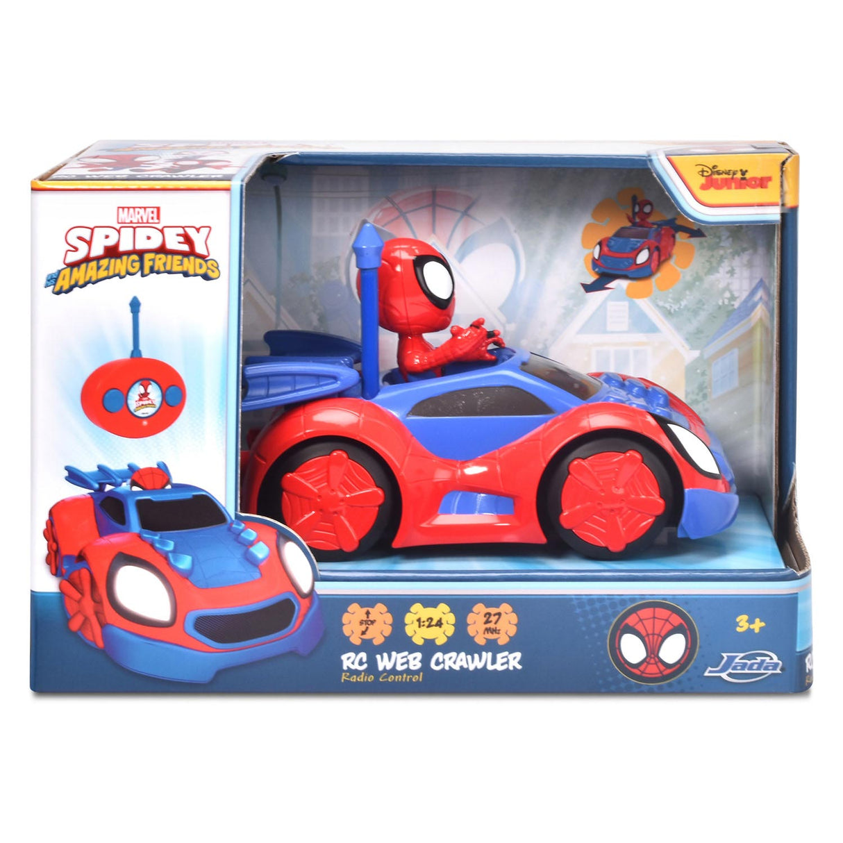 Jada Toys Jada RC Spidey Crawler Protemerable Car