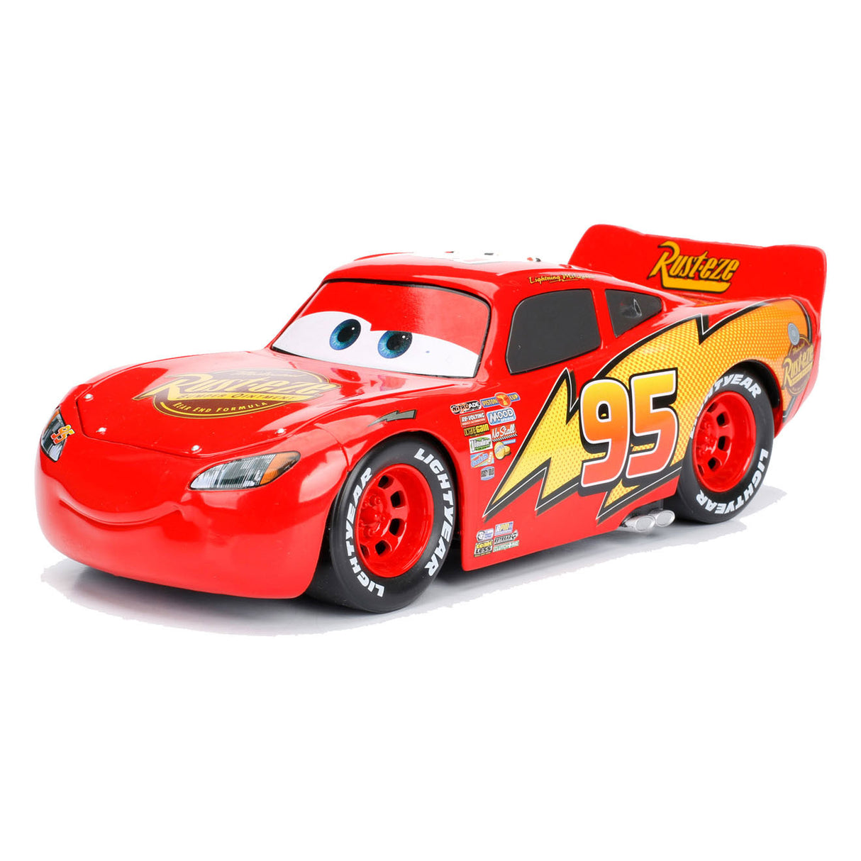 De Jada Spillsaachen Jada Lighting McQueen Auto, 1:24