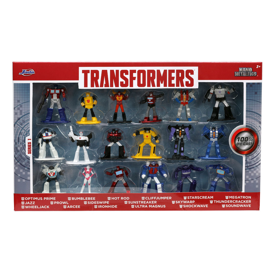 Jada Toys Transformers Nano Wave 1 gra Figury 18..