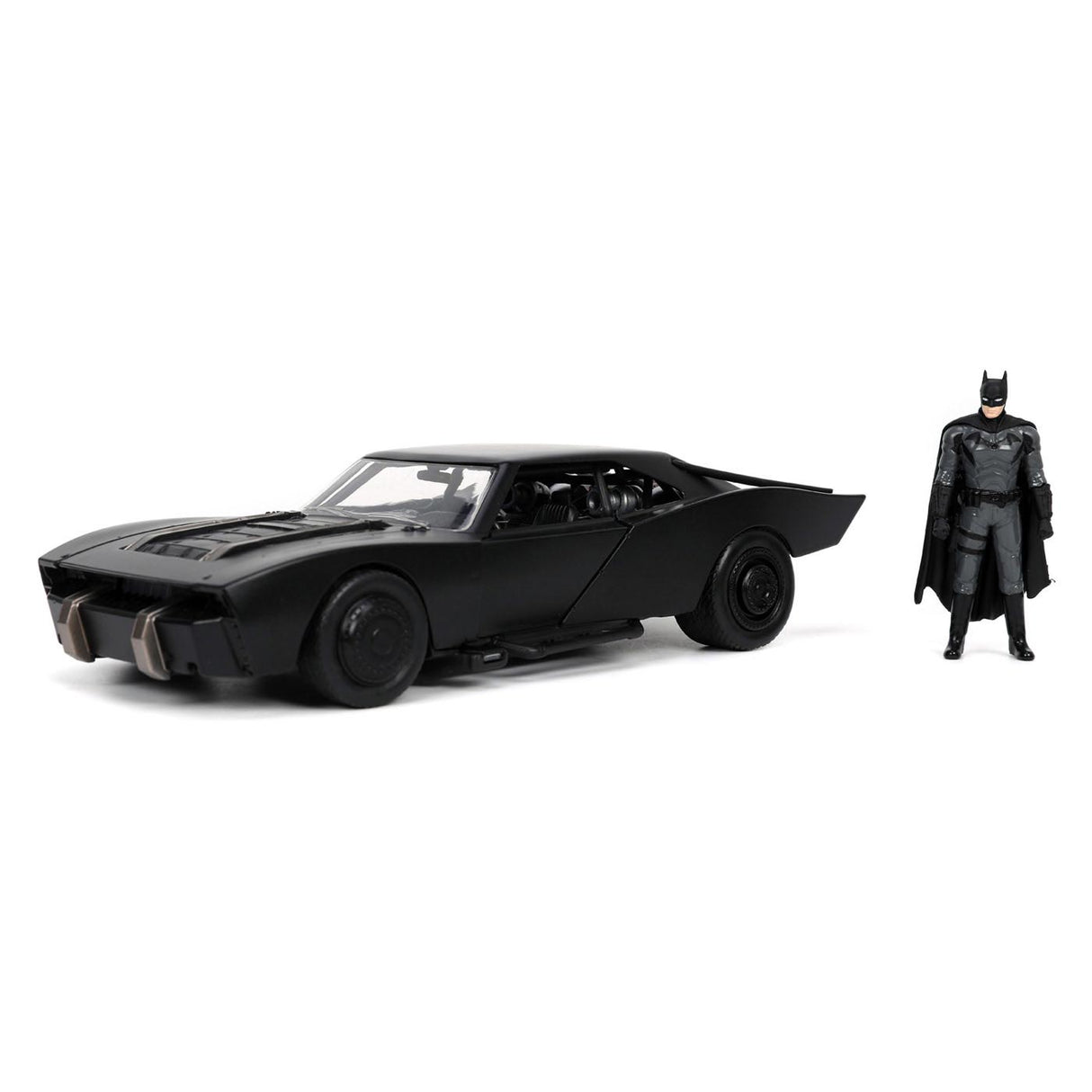 Jada Batman med Die Cast Batmobile Auto 1:24