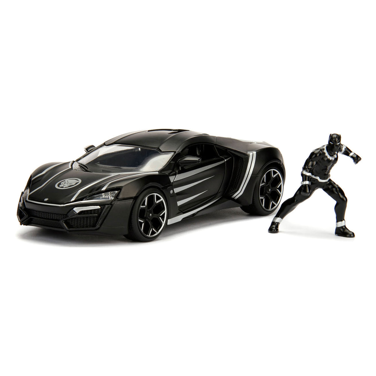 Jada Die Cast Avengers Black Panther med Auto 1:24