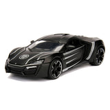 Jada Die Cast Avengers Black Panther med Auto 1:24