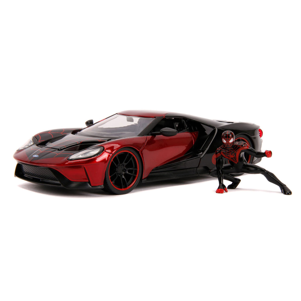 Jada Toys Jada Miles Morales med 2017 Ford GT Auto 1:24