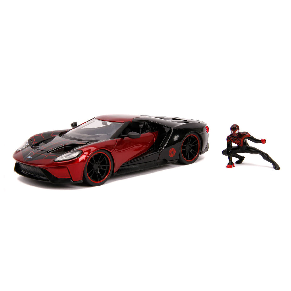 Jada Toys Jada Miles Morales con 2017 Ford GT Auto 1:24