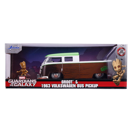 Jada Toys Jada Groot 1963 Pickup autobusowy 1:24