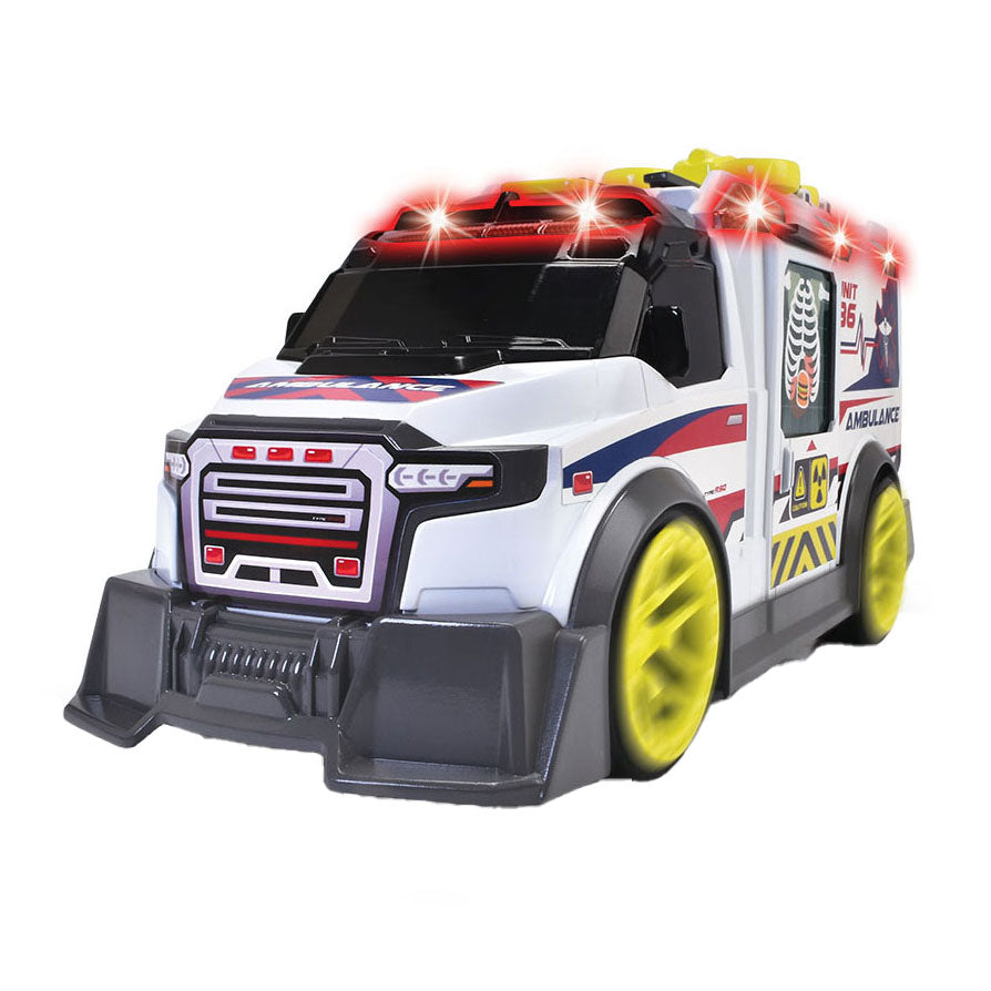 Dickie toys 203307003, ambulance, 3 years, aa, red, white - 203307003