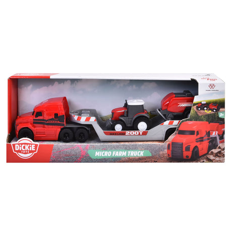 Dickie Massey Ferguson Truck mit Traktor