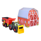 Dickie Fendti Tractor with trailer and farm