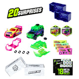 Les 3 voitures de course de Ting Up 20 surprises, ensemble de 2