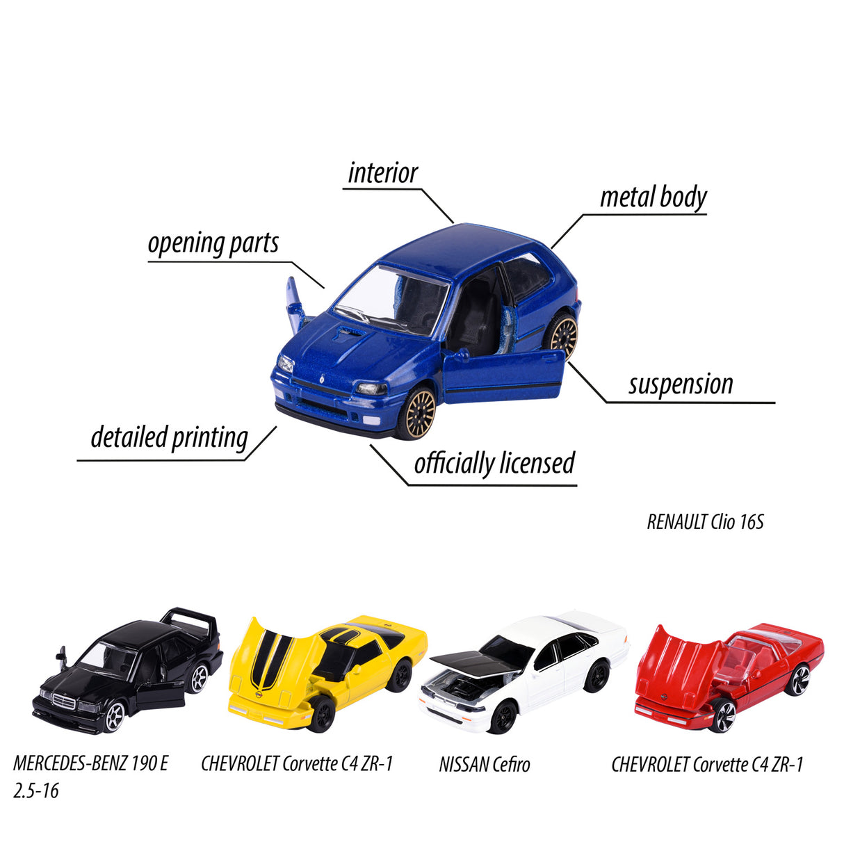 Majorette Youngsters Cars GiftPack, 5st.