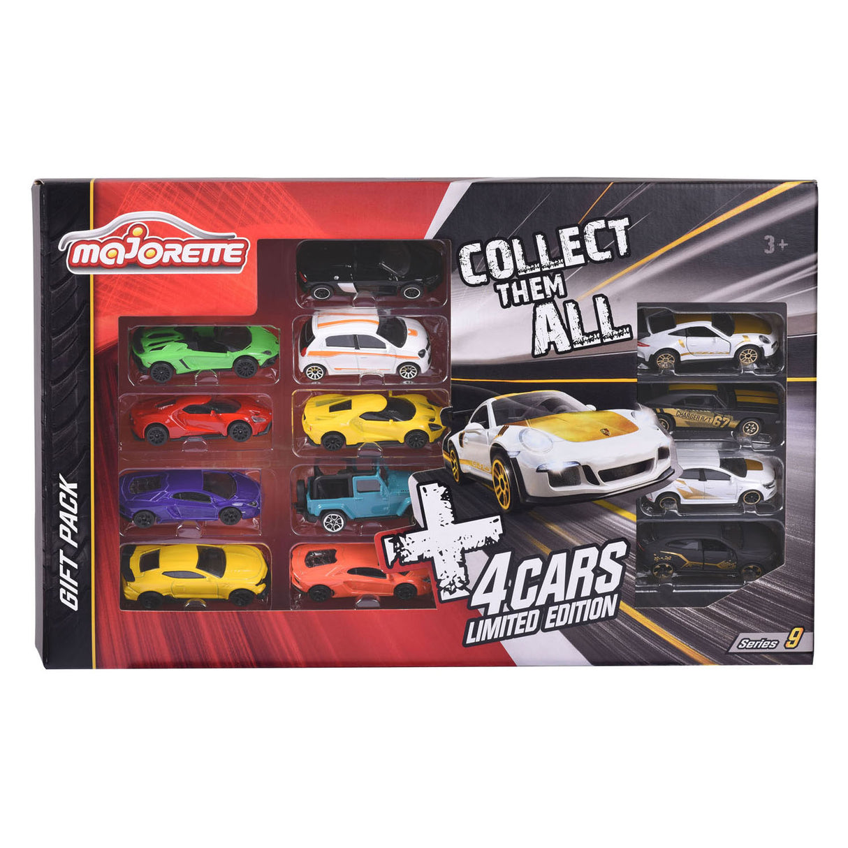 Majorquette Limited Edition 9 Game Cars Giftpack, 13e.