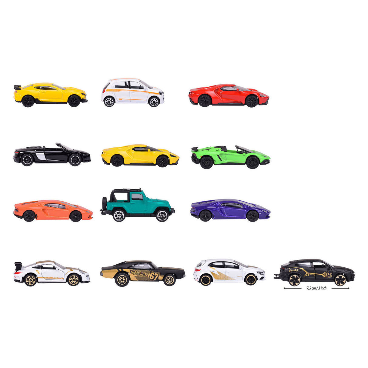 Majortette Limited Edition 9 Game Cars Giftpack, 13st.