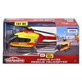 Záchranný vrtulník mažoretky airbus h135