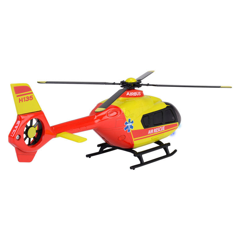 Záchranný vrtulník mažoretky airbus h135