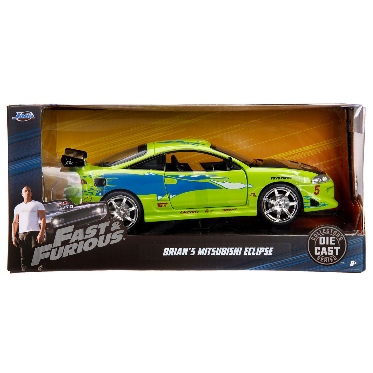 Jada Toys Jada Die obsada Fast Furious 1995 Mitsubishi 1:24