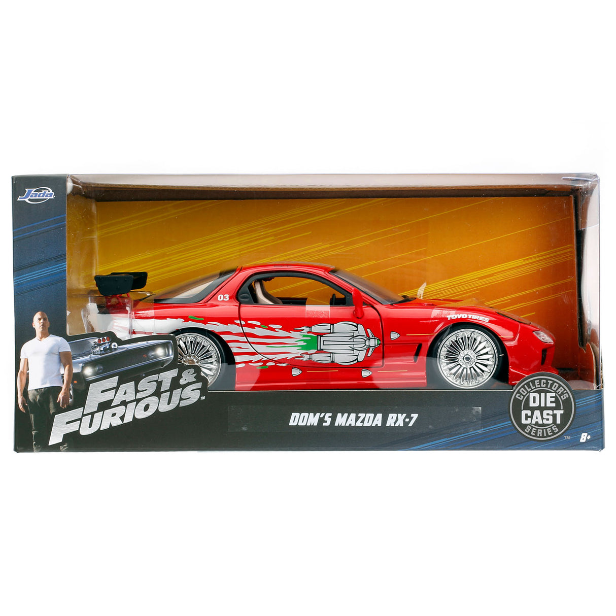 Jada Toys Jada Die-Cast Fast Furious 1993 Mazda RX-7 1:24