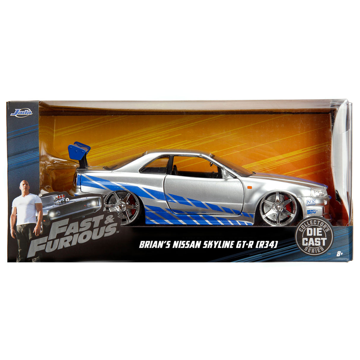 De Jada Toys Jada Diad Diad Goss Fast Furious 2002 Nissan Skyline 1:24